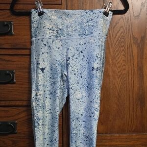 Under Armour Women Splatter Print Leggings New W/o Tags